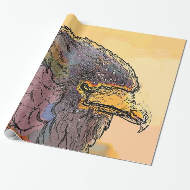 PAPEL DE REGALO HAWK (Desenrollado)