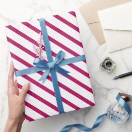 Papel De Regalo Haz que tu regalo florezca en rosa profundo