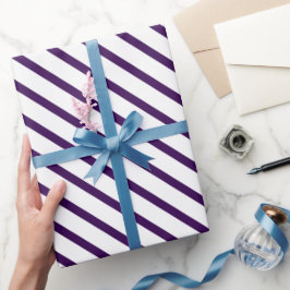 Papel De Regalo Haz que tu regalo sea elegante en púrpura profundo