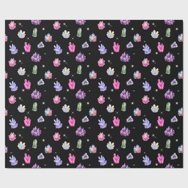 Papel De Regalo Healing Crystals Wrapping Paper (Costura)