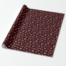 Heart Valentines Day Love Heart Wrapping Paper