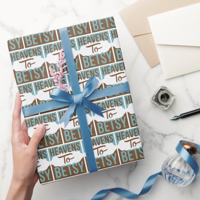 Papel De Regalo Heavens To Betsy (Regalar)