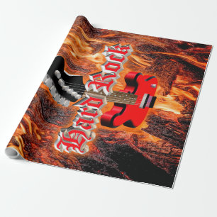 Papel De Regalo Heavy en el fuego