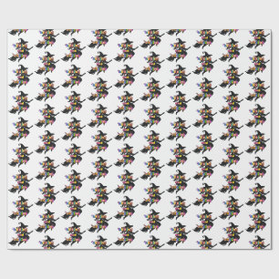 Papel De Regalo HECHIZANDO Y FASTIDIANDO para la Bruja de Tallas G
