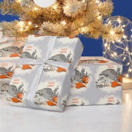 Papel De Regalo Hedgehog