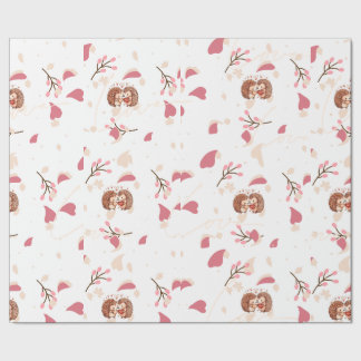 Papel De Regalo Hedgehog Romance