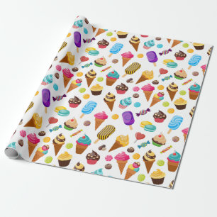 Papel De Regalo Helado