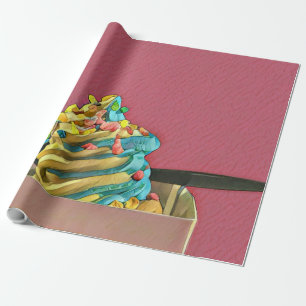 Papel De Regalo Helado para niños