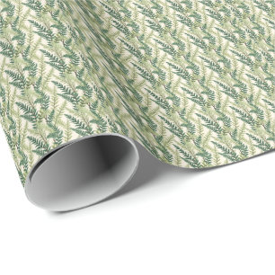 Papel De Regalo Helechos