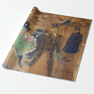 Papel De Regalo Henri de Toulouse-Lautrec - Baile en el Rouge