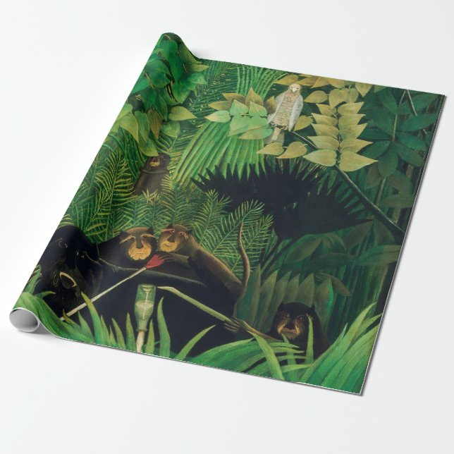 Papel De Regalo Henri Rousseau (Desenrollado)
