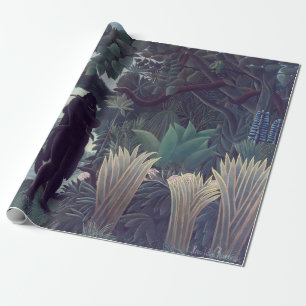 Papel De Regalo Henri Rousseau - La encantadora de serpientes