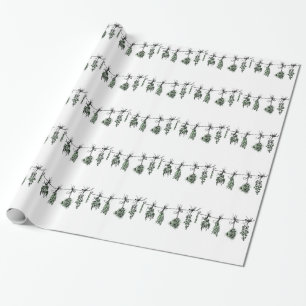 Papel De Regalo Herbs de jardín