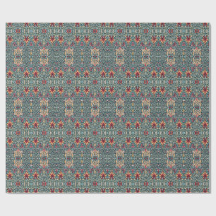 Papel de regalo Heritage Snakeshead Deep Teal