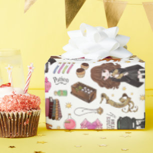 Papel De Regalo Hermione Granger Acuarela Mágica
