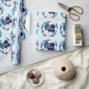 Papel De Regalo Hermosa cortina blanca