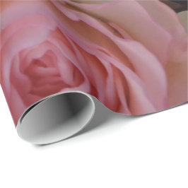 Papel De Regalo Hermosa flor rosa blanca rosa Flor Bouquet Floral