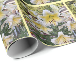 Papel De Regalo Hermosa Lirios de Verano