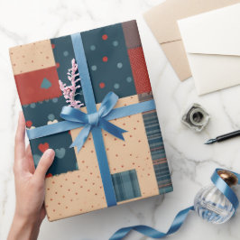Papel De Regalo Hermosa Moda Decorativa Y Cordial Día Del Padre