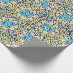 Papel De Regalo Hermosa Tile Boho Talavera