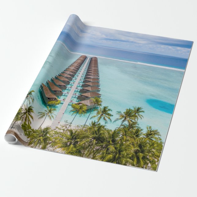 Papel De Regalo Hermosas criaturas oceánicas (Desenrollado)