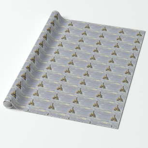 Papel De Regalo Hermosas Naciones Inukshuk - Diseño de fila