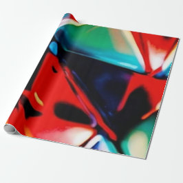 Papel De Regalo Hermoso Desorden De Colores