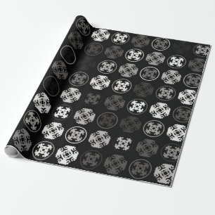 Papel De Regalo Hermoso diseño de patrones geométricos abstracto,