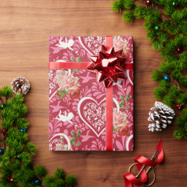 Papel De Regalo Hermoso diseño floral