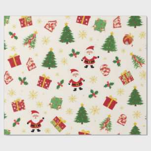Papel De Regalo Hermoso Feliz Navidad