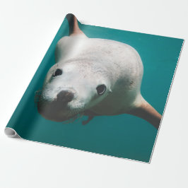 Papel De Regalo Hermoso león marino