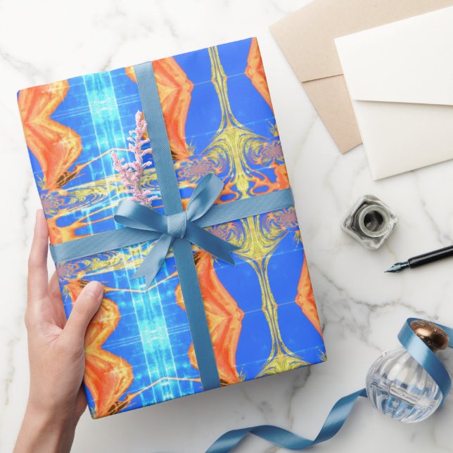 Papel De Regalo Hermoso precioso arte vectorial tribal africano (Regalar)