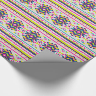 Papel De Regalo Hermoso trendy de inspiración azteca