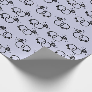 Papel De Regalo Hermosos anillos de boda para regalos de compromis