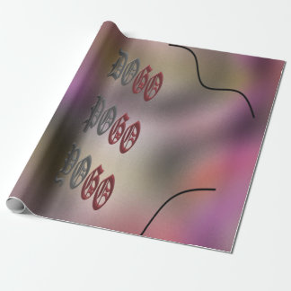 Papel De Regalo Hermosos colores bruñidos de color violeta y verde