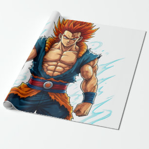 Papel De Regalo héroe de anime otaku weeb decal merch