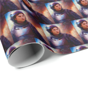 Papel De Regalo Héroe espacial SF 4