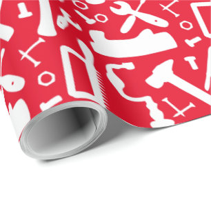 Papel De Regalo Herramientas De Carpintería De Carpintería Del P