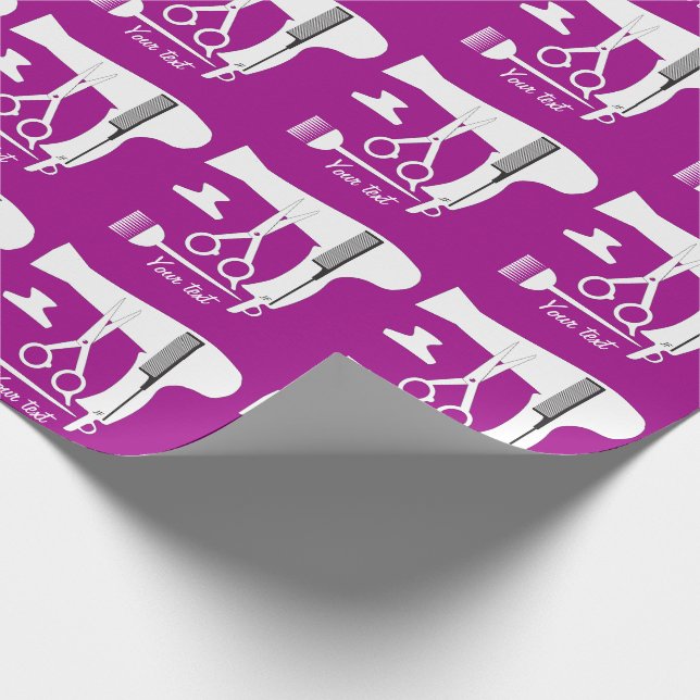 Papel De Regalo Herramientas de los peinados (Esquina)