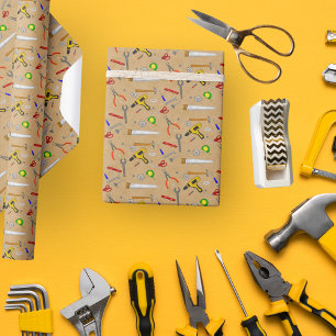 Papel De Regalo Herramientas geniales para el manitas 
