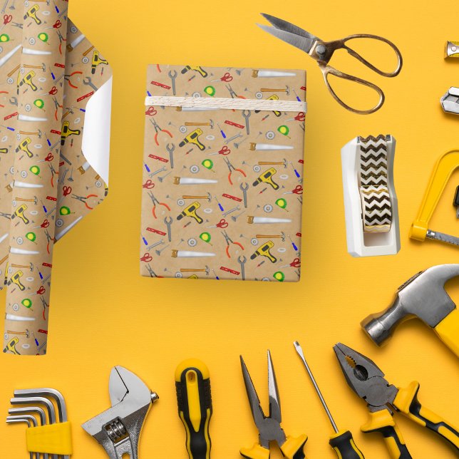 Papel De Regalo Herramientas geniales para el manitas  (Subido por el creador)