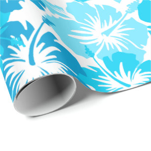Papel De Regalo Hibisco épico Camo hawaiano floral