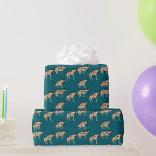 Papel De Regalo Hienas manchadas