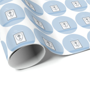 Papel De Regalo Hijo, Primera Comunión Cáliz de Plata