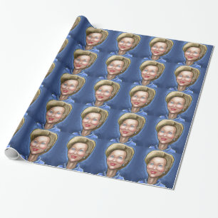 Papel De Regalo Hillary Clinton