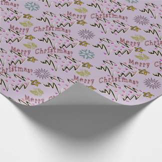 Papel De Regalo Hip Holidaze - Niebla Lavender