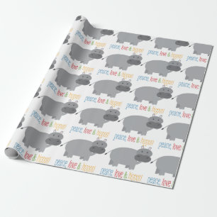 Papel De Regalo Hipótamo