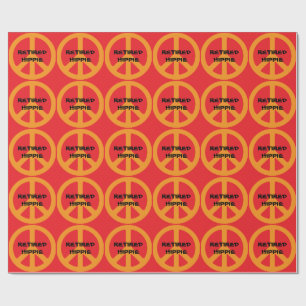 Papel De Regalo Hippie Jubilado