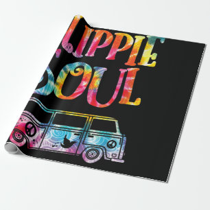 Papel De Regalo Hippie Tie Dye Van Hippie Soul