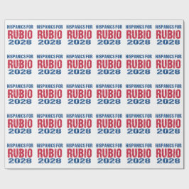 Papel De Regalo Hispanics for Rubio 2028